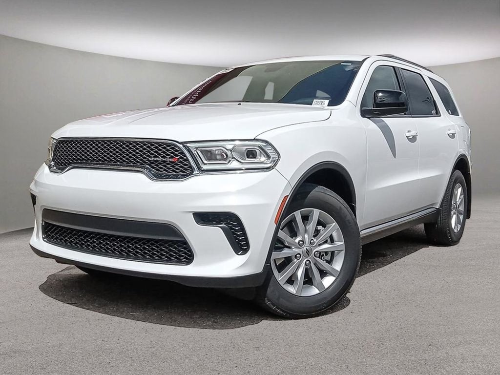 2024 Dodge Durango SXT IN WHITE KNUCKLE EQUIPPED WITH A 3.6L V6 , AWD , 8SPD AUTO , 3RD ROW SEATING GROUP , HEATED SEATS + SW , BACKUP CAM , BSM/RC-0