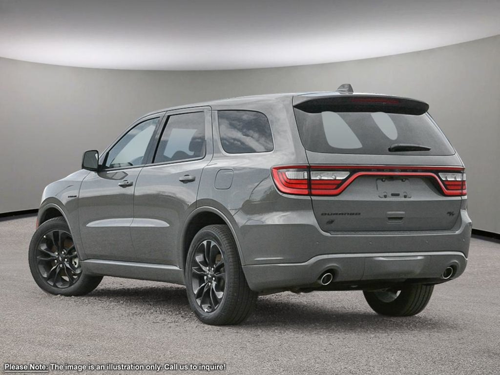 2025 Dodge Durango R/T IN DESTROYER GREY EQUIPPED WITH A 5.7L HEMI V8 , AWD , 8SPD AUTO , BLACKTOP PCKG , 20INCH RIMS , SUNROOF , BSM , ADV CRUISE-3