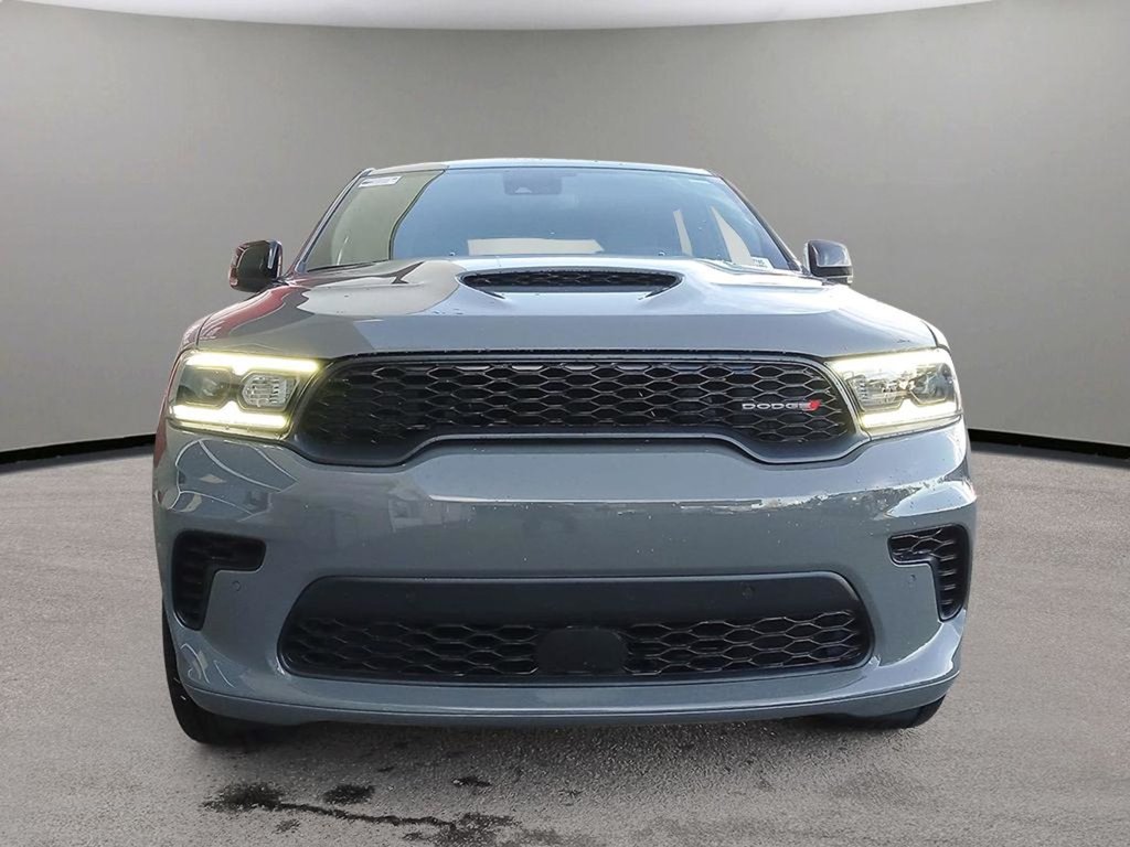 2025 Dodge Durango GT+ IN DESTROYER GREY EQUIPPED WITH A 3.6L V6 , AWD , 8SPD TF AUTO , BLACKTOP PCKG , 20INCH RIMS , PERF HOOD , BSM/RCPD , PWR SE-1