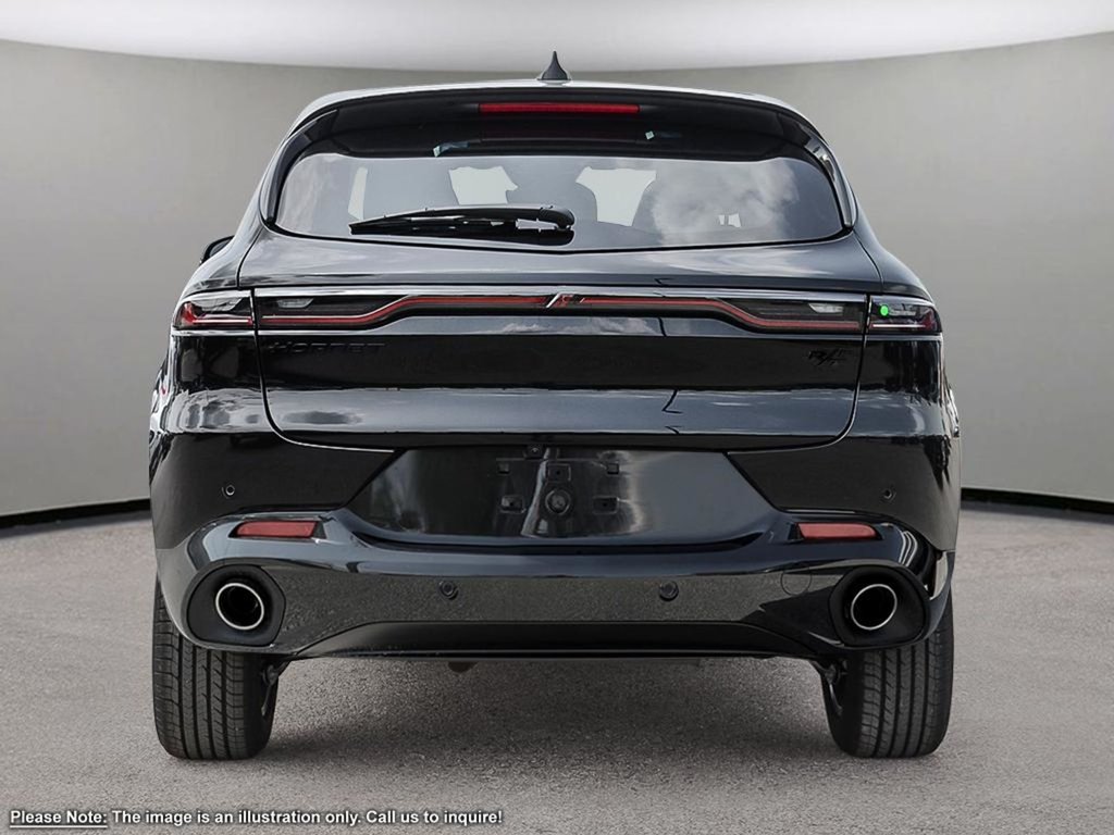 2024 Dodge HORNET R/T PLUS IN 8BALL BLACK EQUIPPED WITH A 1.3L TURBO I4 PHEV , EAWD , 6SPD AUTO , R/T BLACKTOP & TRACK PACK , TECH PACK + , 20INCH-4