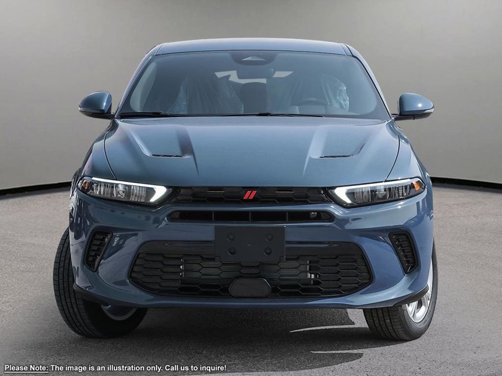 2024 Dodge HORNET GT IN BLUE STEEL EQUIPPED WITH A 2.0L TURBO I4 , AWD , 9SPD AUTO , COLD WEATHER GROUP , HEATED SEATS + SW , REMOTE START , DIGIT-1