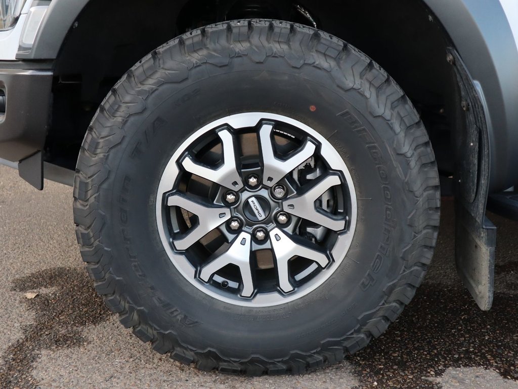 2022 Ford F-150 RAPTOR IN WHITE EQUIPPED WITH A HIGH OUTPUT 3.5L TURBO V6 , 4X4 , 10SPD AUTO , LEATHER HEATED/VENTED BUCKET SEATS , PREMIUM AUDI-4