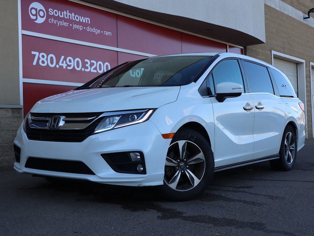 2019 Honda Odyssey EX IN WHITE EQUIPPEDW WITH A 280 HP 3.5L V6 , FWD , 9SPD AUTO , CLOTH HEATED SEATS , BACAKUP CAM , DUAL ZONE AC , CRUISE , 18INC-0