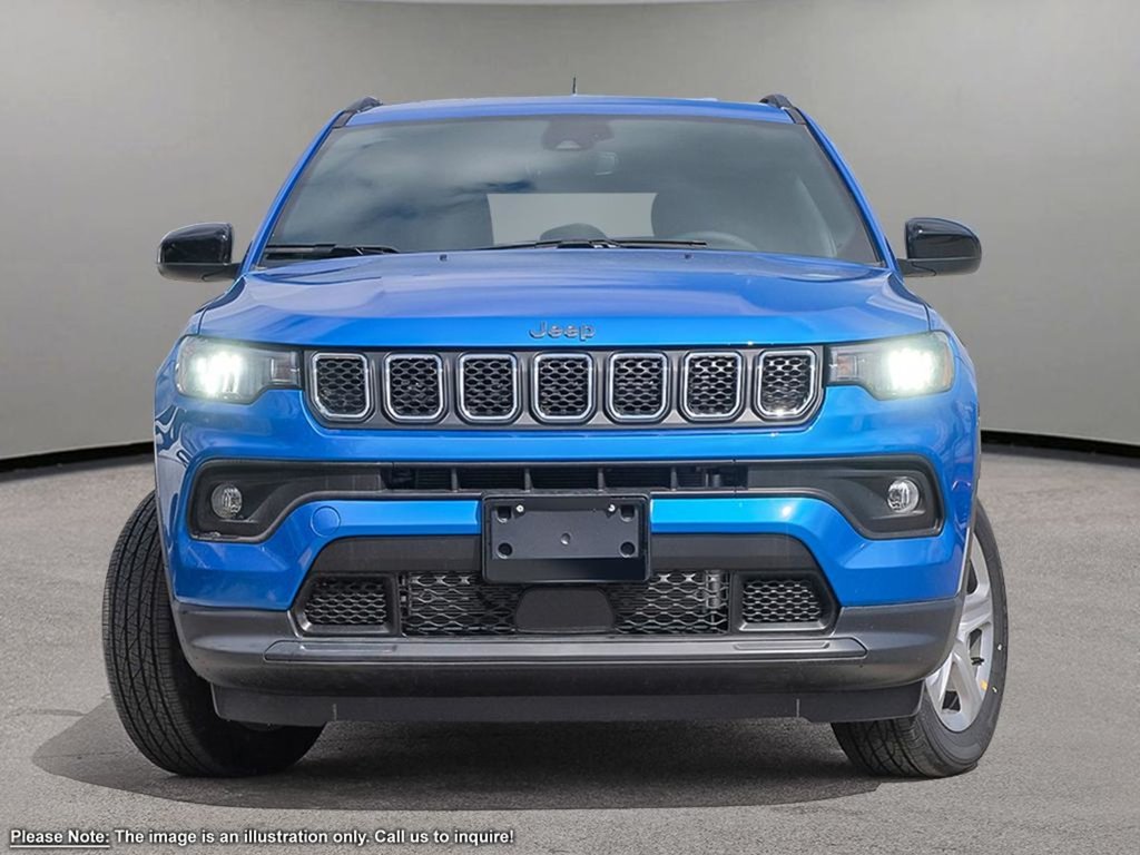 2024 Jeep Compass NORTH, 2L TURBO I-4, 10.1 UCONNECT 5 W/ NAV, PANORAMIC SUNROOF, PREMIUM ALPINE AUDIO, REMOTE START, RAIN SENSING WIPERS, ACTIVE-1