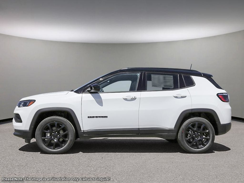 2024 Jeep Compass ALTITIDUE IN BRIGHT WHITE EQUIPPED WITH A 2.0L TURBO , 4X4 , 8SPD AUTO , CONVENIENCE GROUP , SUN & SOUND-2