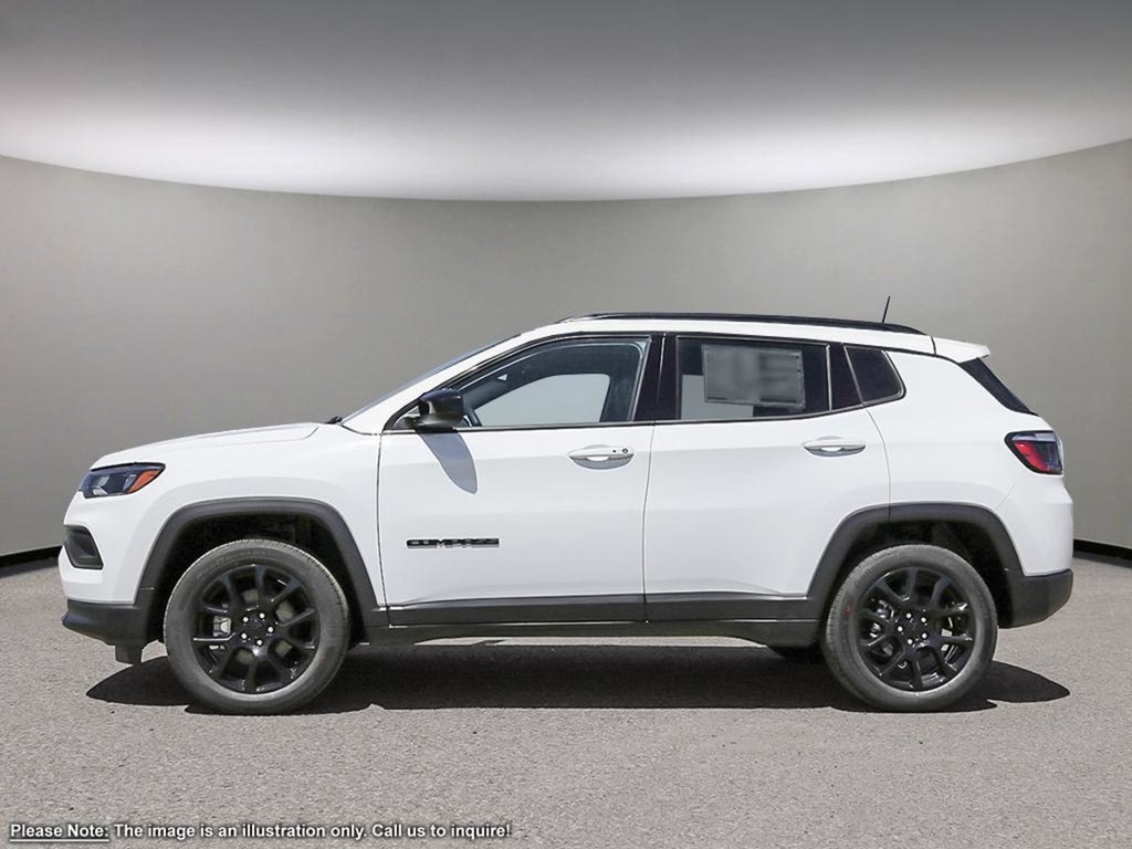 2025 Jeep Compass ALTITUDE IN BRIGHT WHITE EQUIPPED WITH A 2.0L TURBO I4 , 4X4 , 8SPD AUTO , CONVENIENCE GROUP , SUND AND SOUND GROUP , DUAL ZONE-2