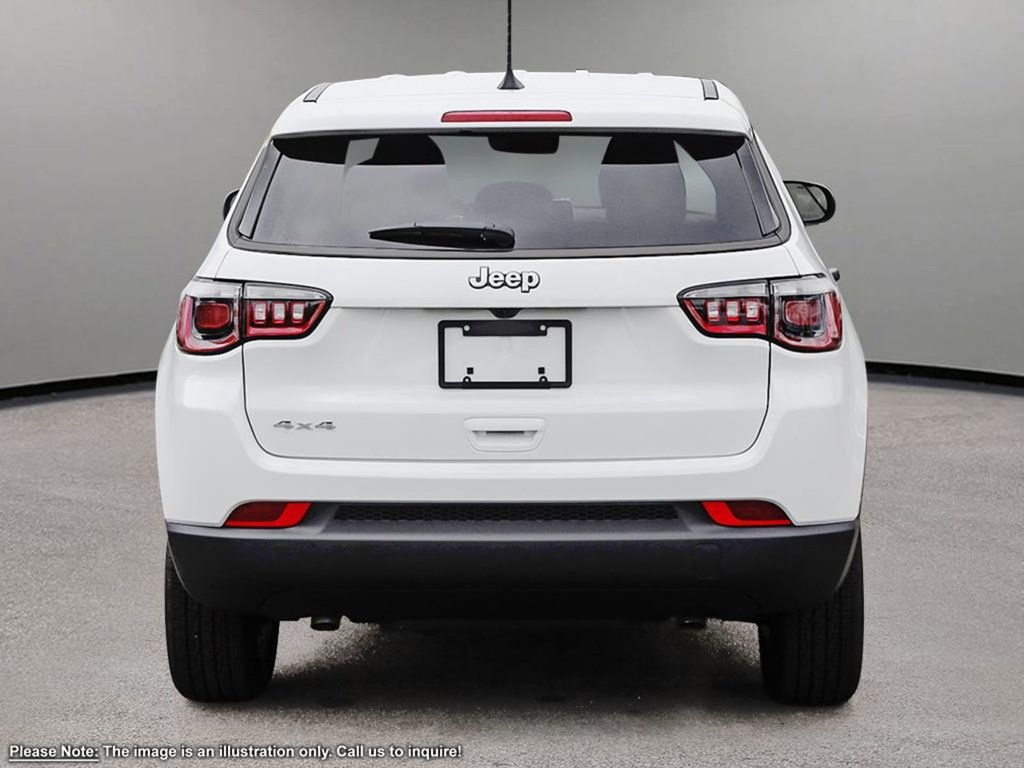 2025 Jeep Compass ALTITUDE IN BRIGHT WHITE EQUIPPED WITH A 2.0L TURBO I4 , 4X4 , 8SPD AUTO , CONVENIENCE GROUP , SUND AND SOUND GROUP , DUAL ZONE-4