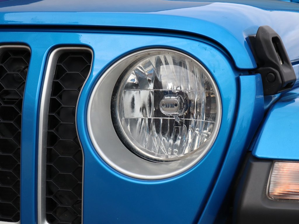 2021 Jeep Gladiator OVERLAND IN HYDRO BLUE PEARL EQUIPPED WITH A 3.6L V6 , 4X4 , 8SPD AUTO , ALPINE AUDIO , LSD , SAFETY GROUP , COLD WEATHER , TRAI-3