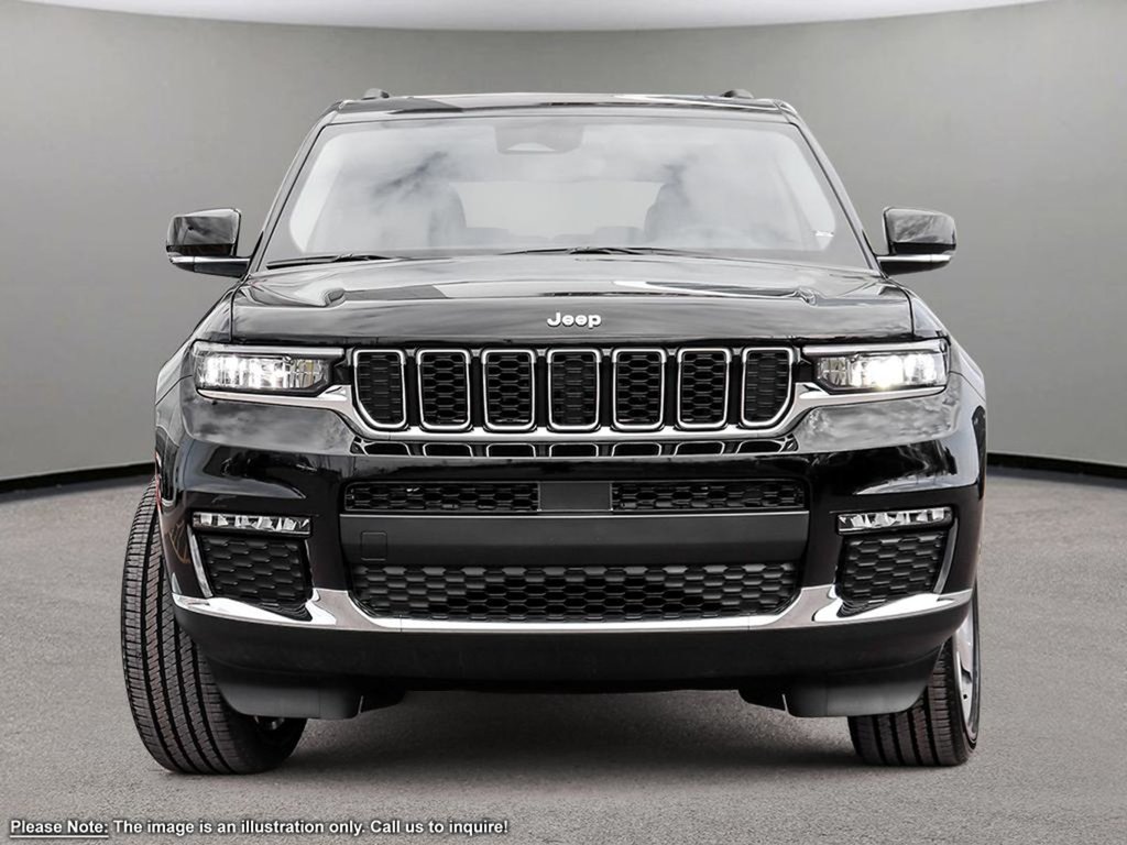 2024 Jeep Grand Cherokee L LIMITED IN DIAMOND BLACK EQUIPPED WITH A 3.6L V6 , 4X4 , 8SPD TF AUTO , PANO SUNROOF , 20INCH RIMS , DIGITAL DASH , POWER LIFTGA-1