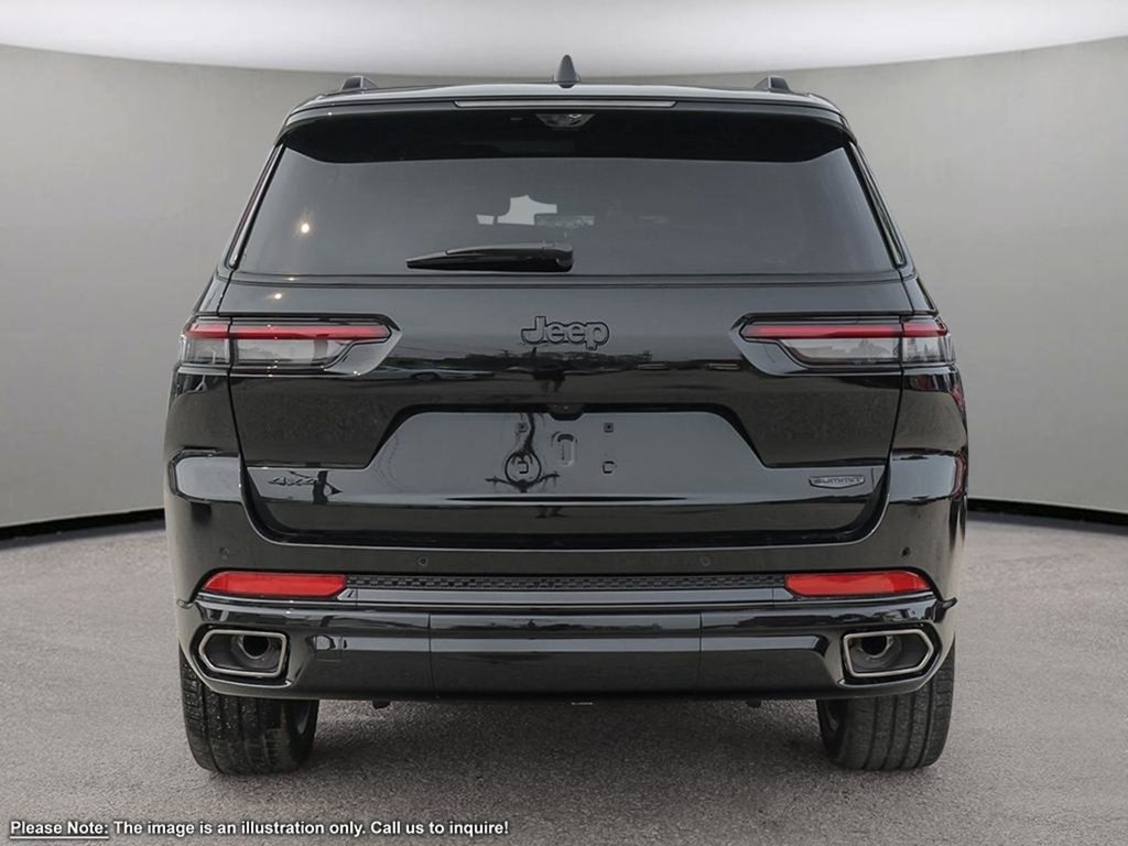 2024 Jeep Grand Cherokee L SUMMIT RESERVE IN DIAMOND BLACK EQUIPPED WITH A 5.7L HEMI V8 , 4X4 , 8SPD TF AUTO , BODY COLOUR ROOF , LUXURY TECH GROUP V , HIG-4