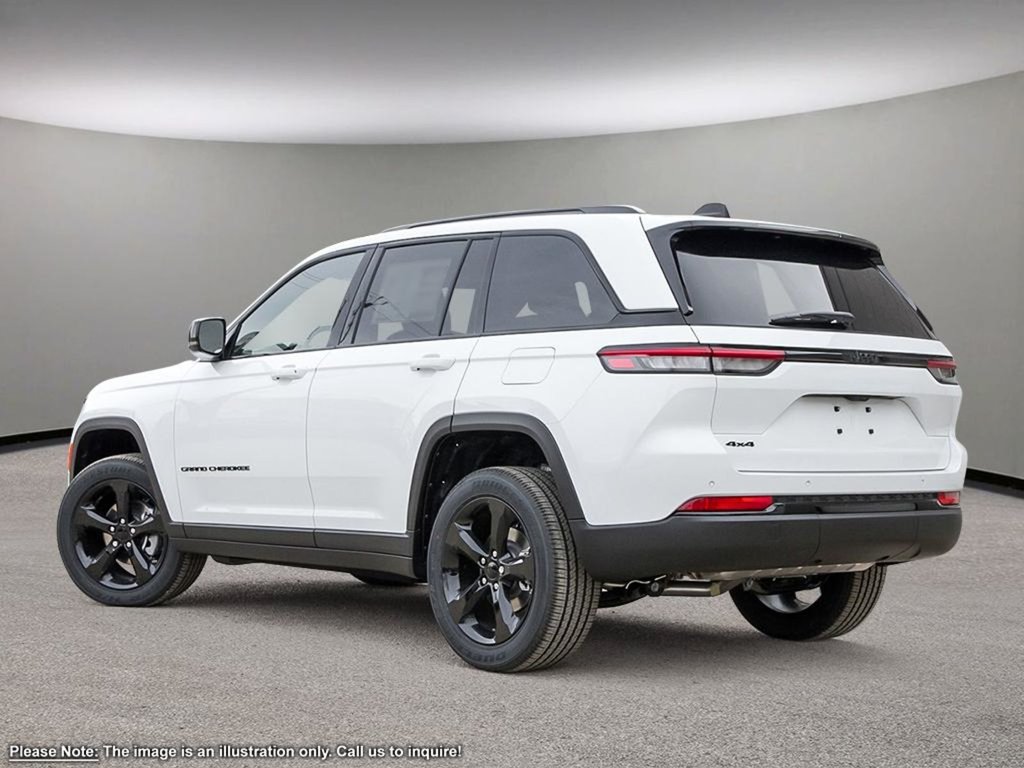 2024 Jeep Grand Cherokee ALTITUDE IN BRIGHT WHITE EQUIPPED WITH A 3.6L V6 , 4X4 , 8SPD TF AUTO , SUNROOF , POWER LIFTGATE , WIRELESS CHARGING , 20INCH RI-3