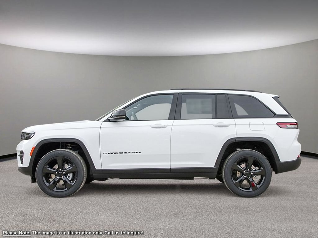 2024 Jeep Grand Cherokee ALTITUDE IN BRIGHT WHITE EQUIPPED WITH A 3.6L V6 , 4X4 , 8SPD TF ATUO , SUNROOF , FINSIHING PACKAGE , 20INCH RIMS , POWER LIFTGA-2