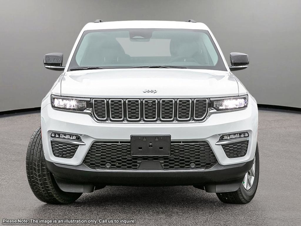2024 Jeep Grand Cherokee LIMITED IN BRIGHT WHITE EQUIPPED WITH A 3.6L V6 , 4X4 , 8SPD TF AUTO , PANORAMIC SUNROOF , PREMIUM AUDIO , LUXURY TECH GROUP II-1