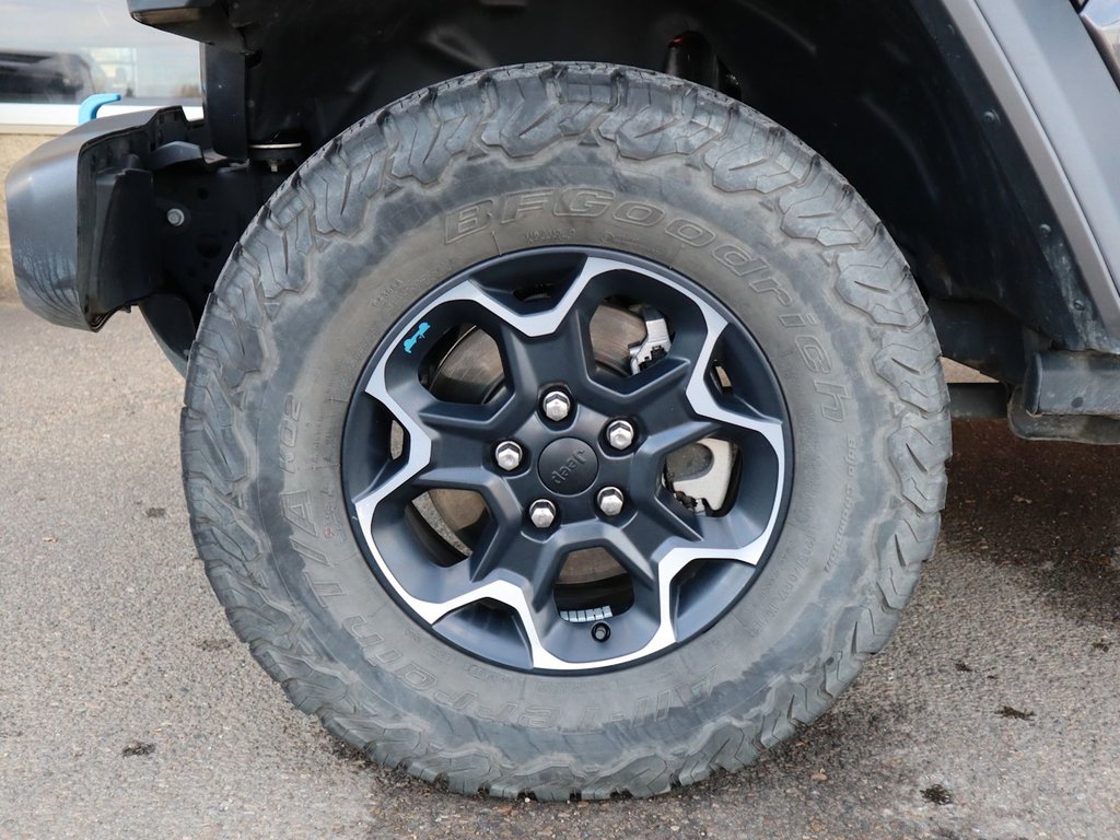 2022 Jeep Wrangler 4xe UNLIMITED RUBICON 4XE IN GRANITE METALLIC EQUIPPED WITH A 2.0L TURBO I4 PHEV , 4X4 , 8SPD TF AUTO , SAFETY GROUP , OFF ROAD CAM-3