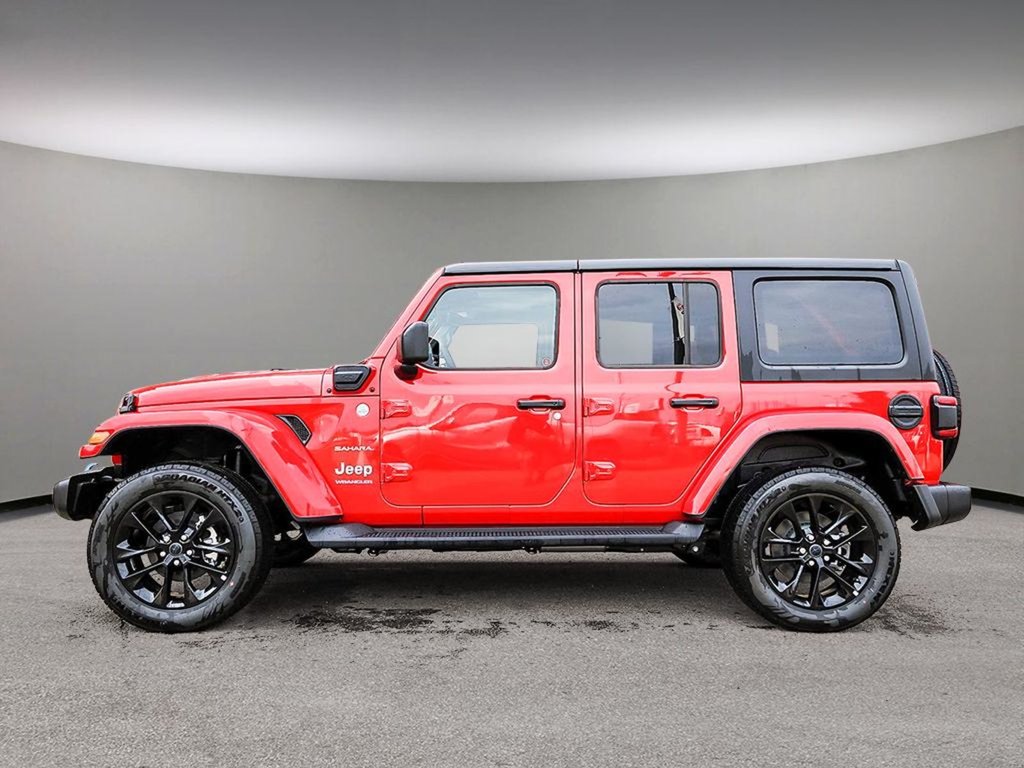 2024 Jeep Wrangler 4xe SAHARA, 2L I-4 TURBO PHEV, 12.3 UCONNECT 5 W/ NAV, ALPINE PREMIUM AUDIO, REMOTE START, ADAPTIVE CRUISE, FRNT HTD SEATS & STEERIN-2