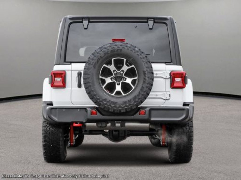 2023 Jeep Wrangler RUBICON IN BRIGHT WHITE EQUIPPED WITH A 3.6L V6 W/ETORQUE , 4X4 , 8SPD TF AUTO , LEATHER SEATS , TRAILER TOW/HD ELECTRICAL , HAR-6
