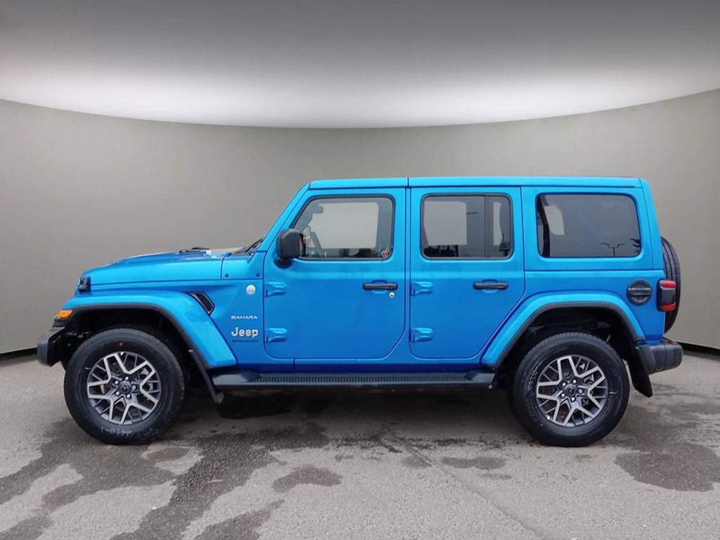 2024 Jeep Wrangler SAHARA, 2L I-4 TURBO, 12.3 UCONNECT 5, REMOTE START, ADAPTIVE CRUISE, FRNT HTD SEATS & STEERING WHEEL-2