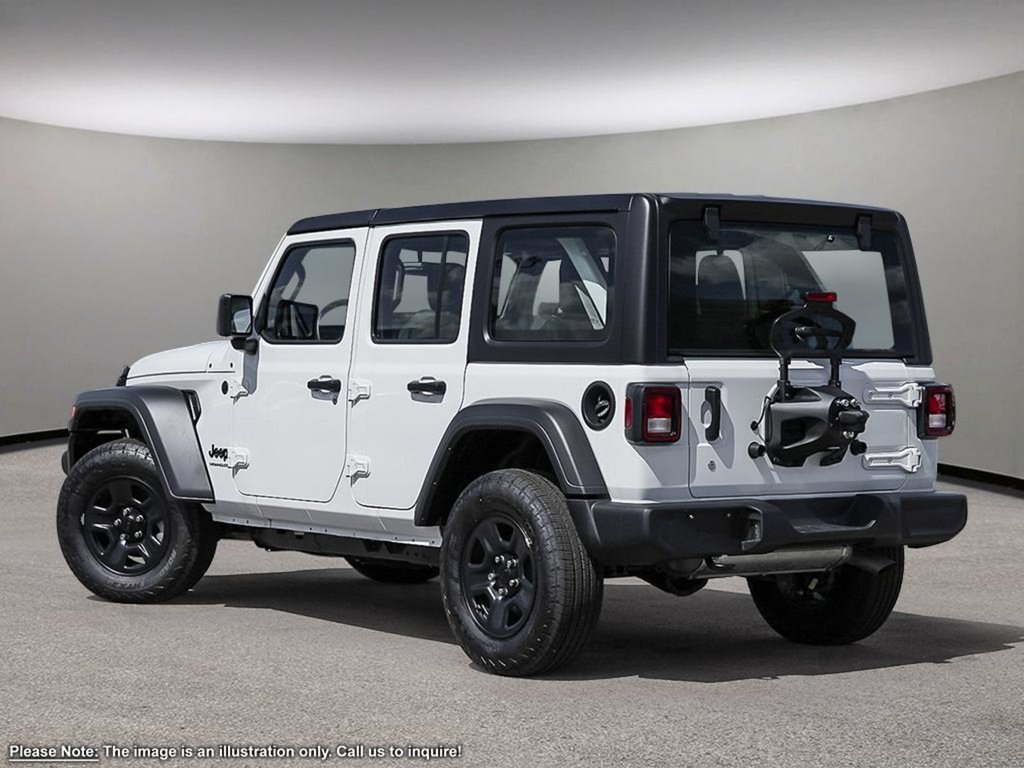 2024 Jeep Wrangler SPORT, 3.6L V6, OFF-ROAD SKID PLATES, 3 PIECE MODULAR TOP, 12.3 UCONNECT 5, REVERSE CAMERA-3