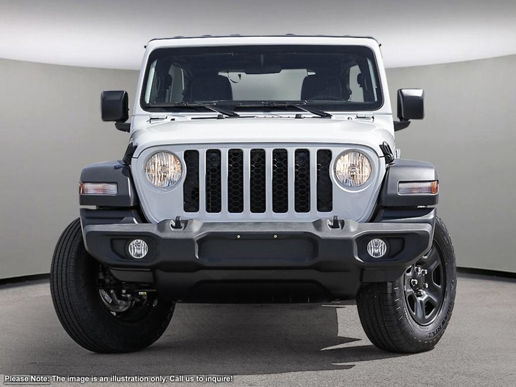 2024 Jeep Wrangler SPORT, 3.6L V6, OFF-ROAD SKID PLATES, 3 PIECE MODULAR TOP, 12.3 UCONNECT 5, REVERSE CAMERA-1