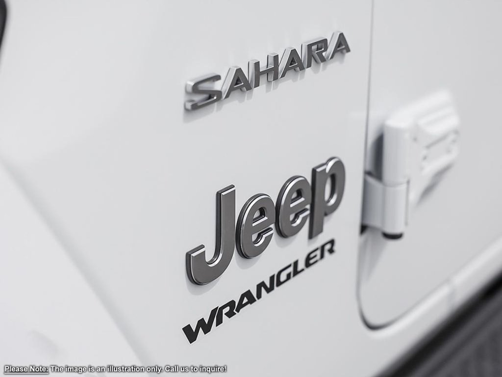 2024 Jeep Wrangler SAHARA IN BRIGHT WHITE EQUIPPED WITH A 3.6L V6 , 4X4 , 8SPD TF AUTO , SIDE STEPS , SAFETY GROUP , ADV CRUISE , 12.3INCH TOUCHSCR-7