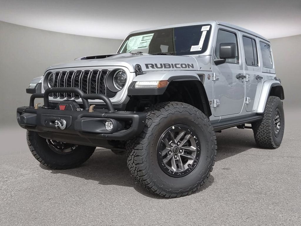 2024 Jeep Wrangler RUBICON 392 FINAL EDITION IN SILVER ZYNITH EQUIPPED WITH A SRT HEMI 6.4L V8 , 4X4 , 8SPD TF AUTO , SKY ONE TOUCH PWR TOP , 392 N-0