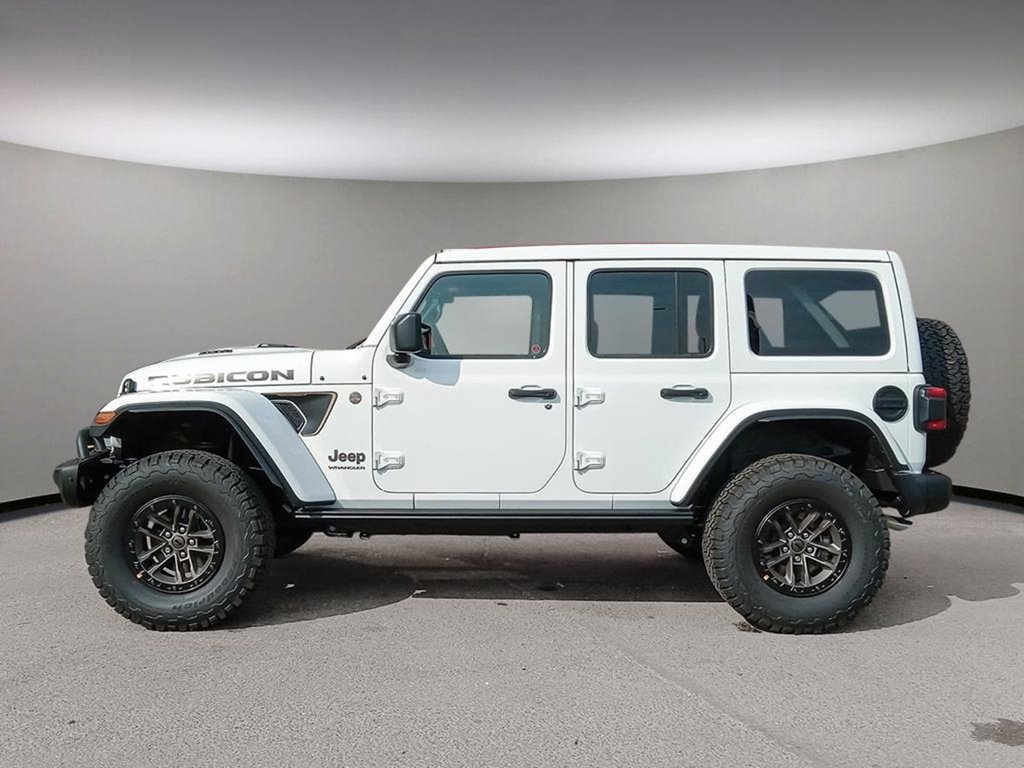 2024 Jeep Wrangler RUBICON 392 FINAL EDITION IN BRIGHT WHITE EQUIPPED WITH A 6.4L SRT V8 , 8SPD TF AUTO , 4X4 , SKY TOP , WINCH , 17INCH BEADLOCK R-2