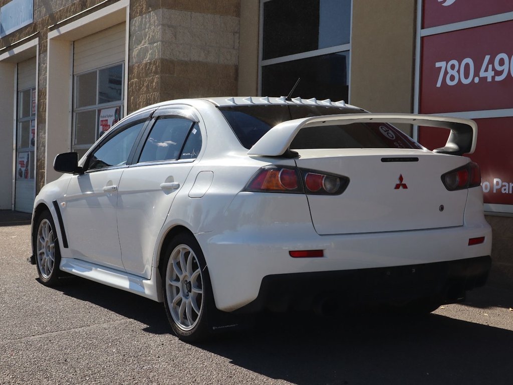 2014 Mitsubishi Lancer Evolution EVO MR IN WHITE EQUIPPED WITH A 2.0L TURBO I4 , AWD , 6SPD AUTO , PADDLE SHIFTERS , LEATHER HEATED SEATS , AC , CRUISE , PREMIUM-7