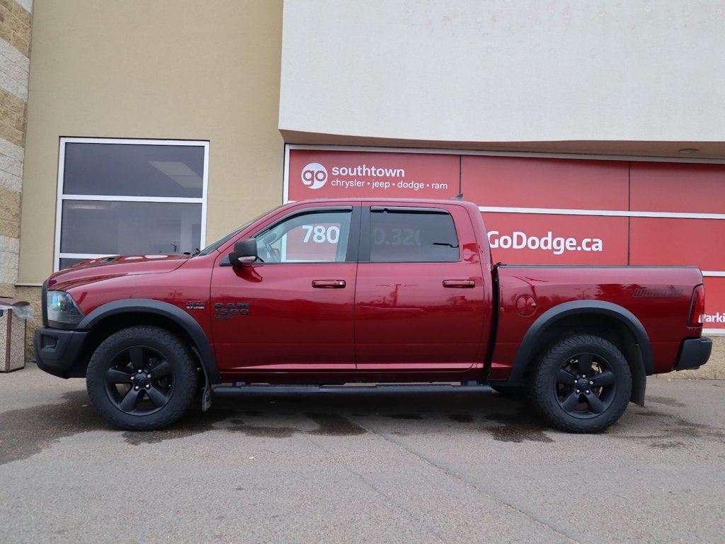 2019 Ram 1500 Classic WARLOCK IN RED PEARL EQUIPPED WITH A 5.7L HEMI V8 , 4X4 , 8SPD TF AUTO , 8.4INCH W/NAV , ALPINE AUDIO , 121L TANK , SUNROOF , RE-6