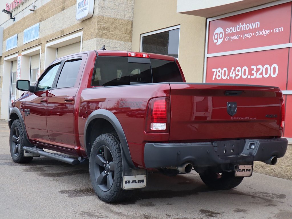 2019 Ram 1500 Classic WARLOCK IN RED PEARL EQUIPPED WITH A 5.7L HEMI V8 , 4X4 , 8SPD TF AUTO , 8.4INCH W/NAV , ALPINE AUDIO , 121L TANK , SUNROOF , RE-7