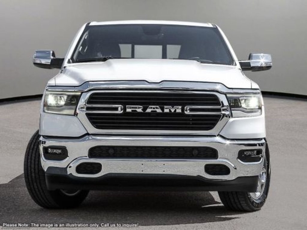 2023 Ram 1500 BIG HORN IN BRIGHT WHITE EQUIPPED WITH A 5.7L HEMI V8 W/ETORQUE , 4X4 , 8SPD AUTO , 8.4INCH TOUCHSCREEN W/NAV , BIG HORN LVL 1 ,-1