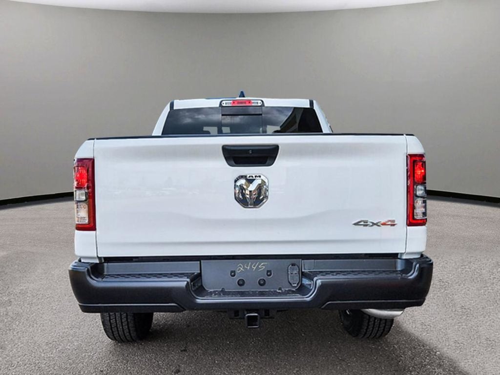 2023 Ram 1500 TRADESMAN IN BRIGHT WHITE EQUIPPED WITH A 5.7L HEMI V8 W/ETORQUE , 4X4 , 8SPD AUTO , TRADESMAN LVL 1 , BACKUP CAM , AC , CRUISE-4