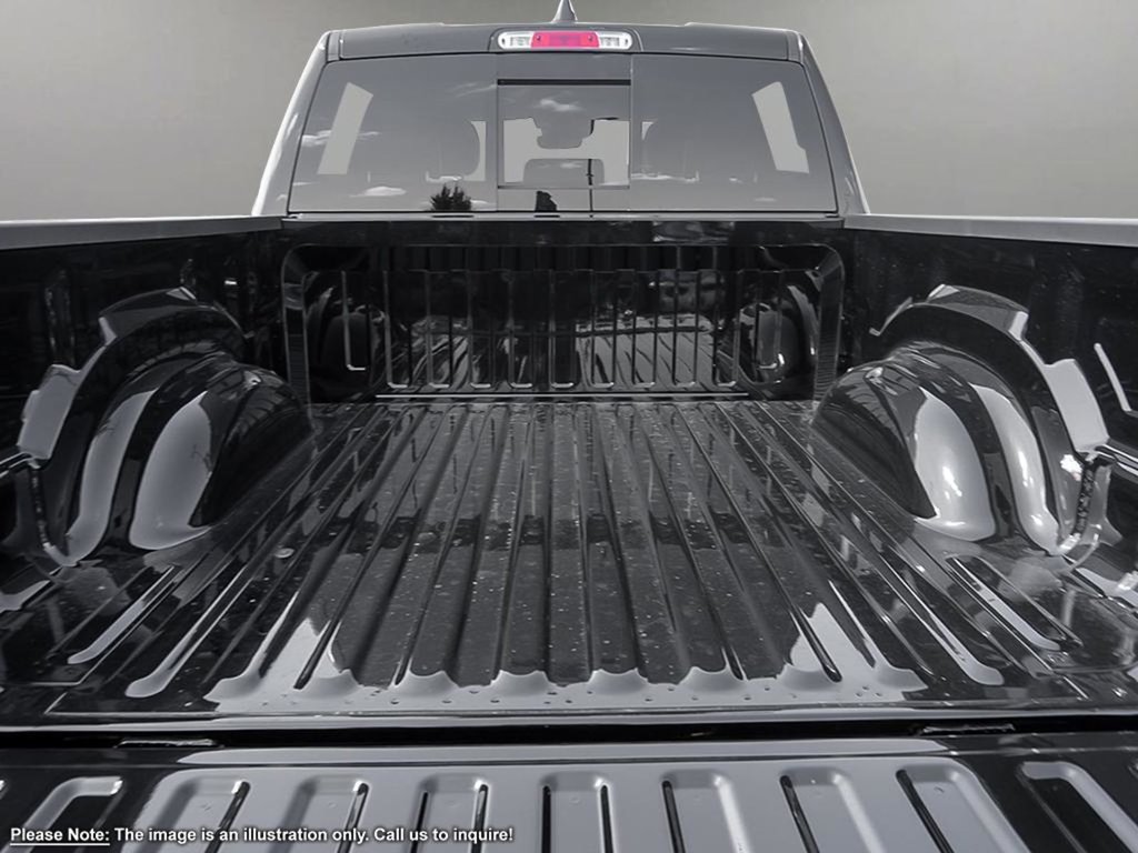 2024 Ram 1500 SPORT IN DIAMOND BLACK EQUIPPED WITH A 5.7L HEMI V8 W/ETORQUE , 4X4 , 8SPD AUTO , 22INCH RIMS , BSM/RCPD , 125L TANK , SPORT HOO-5