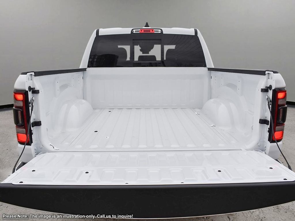 2024 Ram 1500 SPORT IN BRIGHT WHITE EQUIPPED WITH A 5.7L HEMI V8 , 4X4 , 8SPD AUTO , 22INCH RIMS , 125L TANK , BSM/RCPD , SPORT HOOD , PANORAM-6