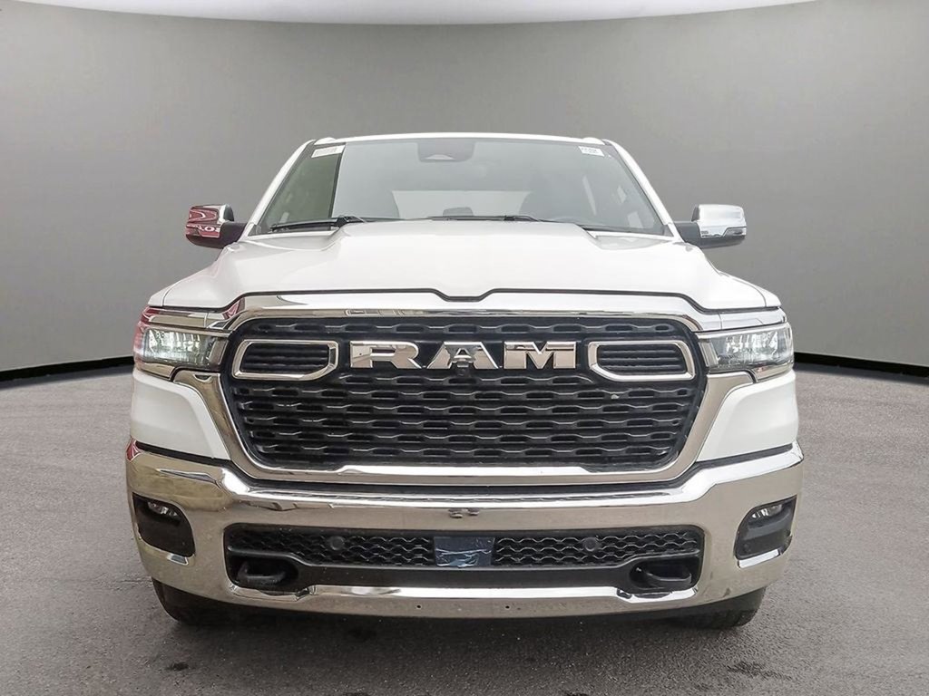 2025 Ram 1500 BIG HORN IN BRIGHT WHITE EQUIPPED WITH A 3.0L HURRICANE TWIN TURBO I6 , 4X4 , 8SPD AUTO , TRAILER BRAKE CONTROL , 3.92 REAR AXLE-1