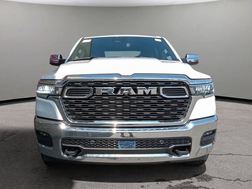 2025 Ram 1500 BIG HORN IN BRIGHT WHITE EQUIPPED WITH A 3.6L V6 W/ETORQUE , 4X4 , 8SPD AUTO , TRAILER BRAKE CONTROL , 3.55 REAR AXLE RATIO , PR-1