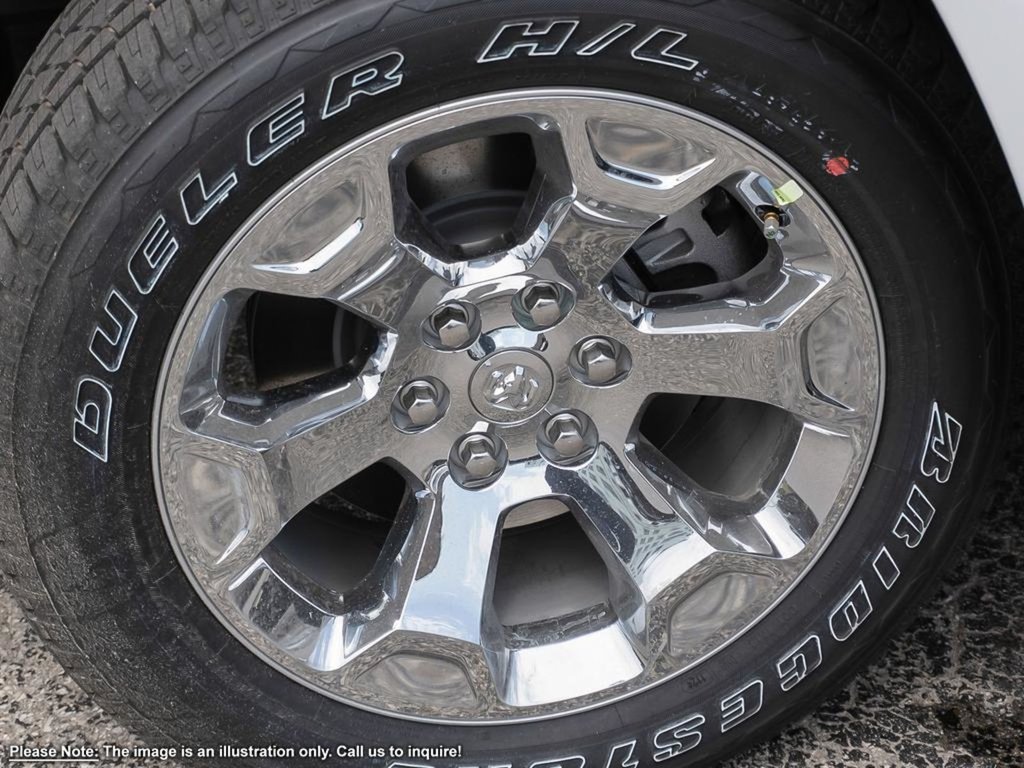 2025 Ram 1500 BIG HORN IN BRIGHT WHITE EQUIPPED WITH A 3.6L V6 W/ETORQUE , 4X4 , 8SPD AUTO , TRAILER BRAKE CONTROL , 20INCH RIMS , BIG HORN LV-6