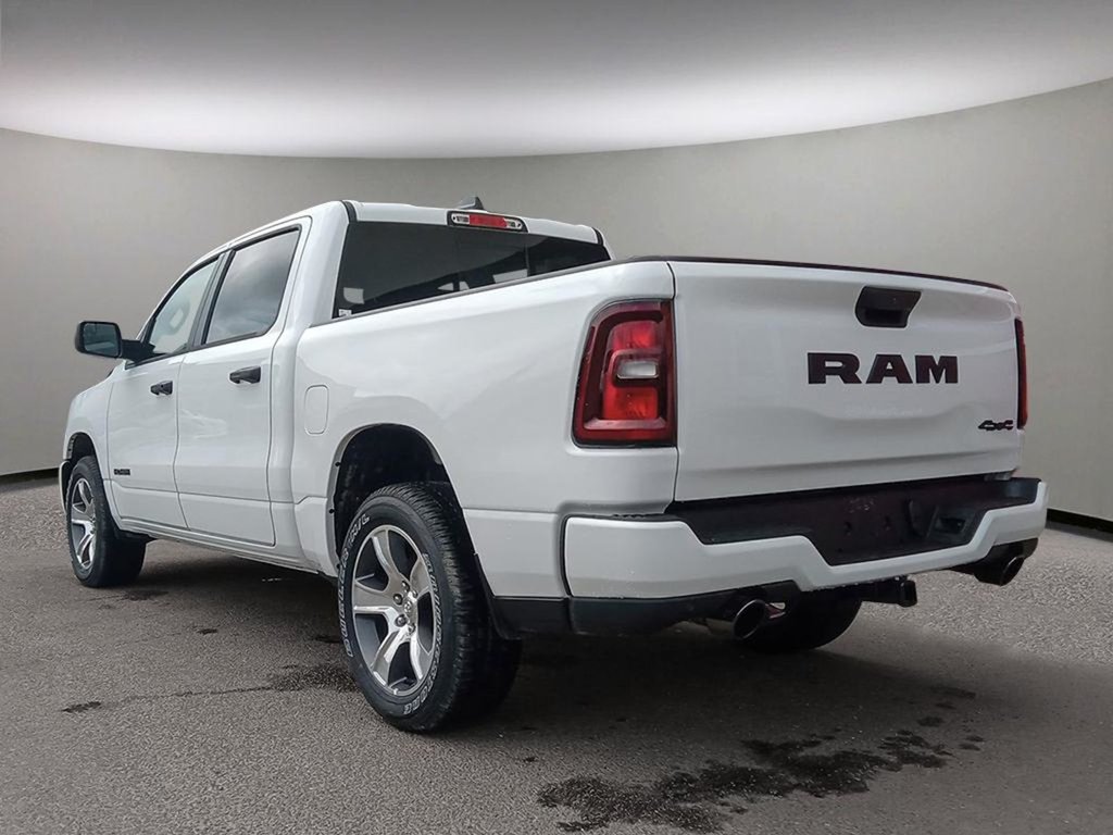 2025 Ram 1500 TRADESMAN SPORT IN BRIGHT WHITE EQUIPPED WITH A 3.0L TWIN TURBO I6 , 4X4 , 8SPD AUTO , TRADESMAN LVL 1 , SPORT APPEARANCE PCKG ,-3