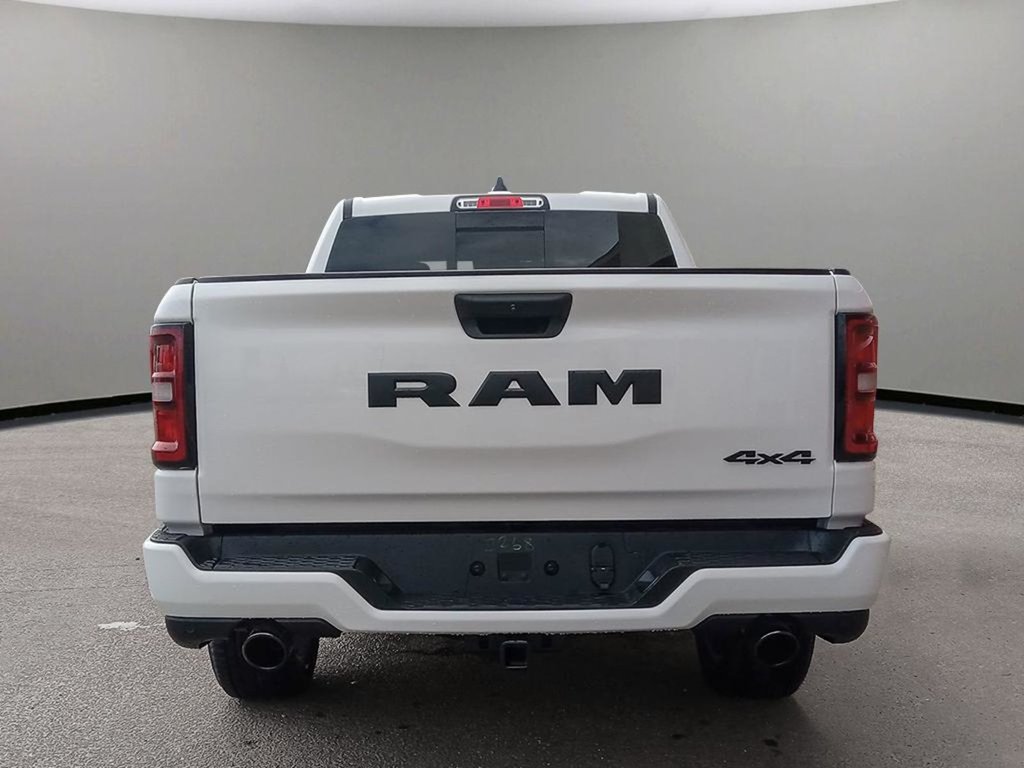 2025 Ram 1500 TRADESMAN SPORT IN BRIGHT WHITE EQUIPPED WITH A 3.0L TWIN TURBO I6 , 4X4 , 8SPD AUTO , TRADESMAN LVL 1 , SPORT APPEARANCE PCKG ,-4