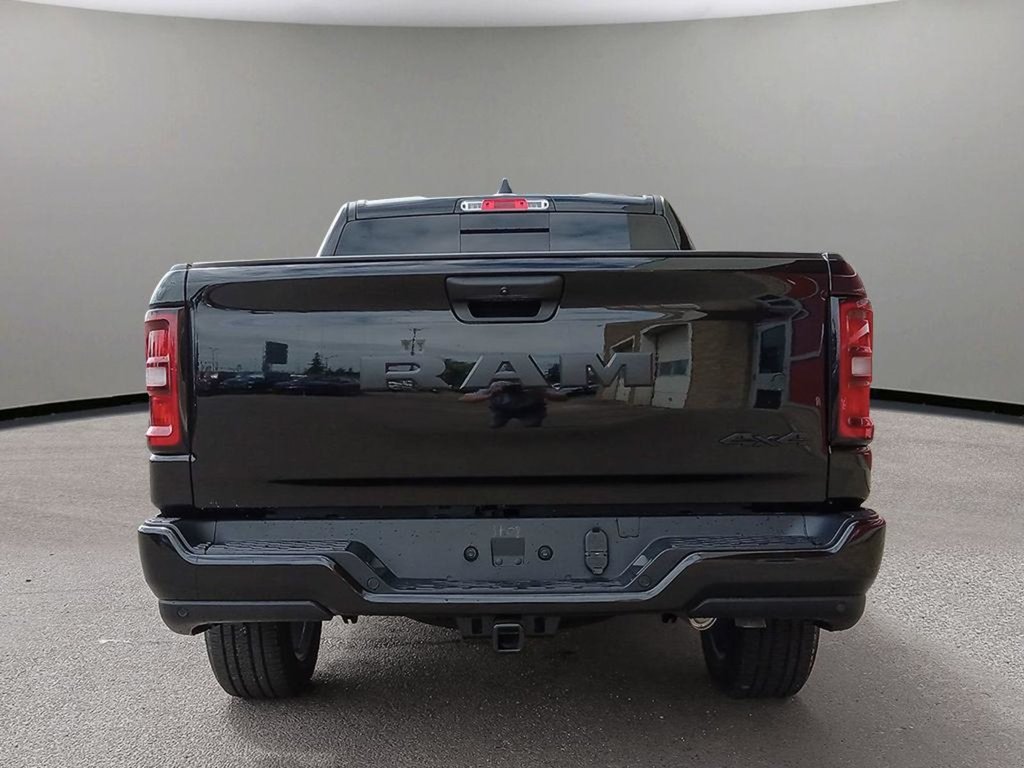 2025 Ram 1500 TRADESMAN SPORT IN DIAMOND BLACK EQUIPPED WITH A 3.6L V6 W/ETORQUE , 4X4 , 8SPD AUTO , TRADESMAN LVL 1 , SPORT APPEARANCE PCKG ,-4