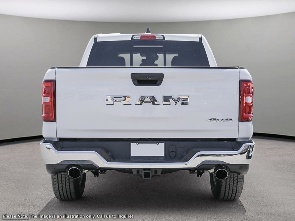 2025 Ram 1500 SXT TRADESMAN IN BRIGHT WHITE EQUIPPED WITH A 3.6L V6 W/ETORQUE , 4X4 , 8SPD AUTO , TRADESMAN LVL 1 , SXT APPEARANCE GROUP , BAC-4