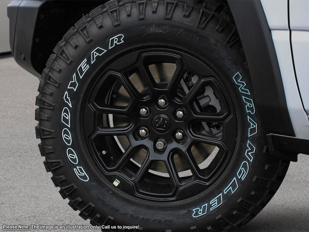 2025 Ram 1500 REBEL X IN BRIGHT WHITE EQUIPPED WITH A 3.0L TWIN TUBRO I6 , 4X4 , 8SPD AUTO , 125L TANK , REBEL LVL 2 , REBEL 10TH ANNIVERSARY-7