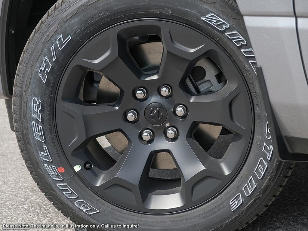 2025 Ram 1500 SPORT IN BILLET SILVER EQUIPPED WITH A 3.0L TWIN TURBO I6 , 4X4 , 8SPD AUTO , SPORT HOOD , PANORAMIC SUNROOF , BACKUP CAM , HEAT-7