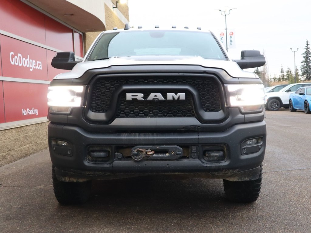 2019 Ram 2500 POWER WAGON IN BRIGHT WHITE EQUIPPED WITH A 6.4L HEMI V8 , 4X4 , 8SPD AUTO , 12INCH W/NAV , 17 SPEAKER HIGH PERF AUDIO , SUNROOF-1