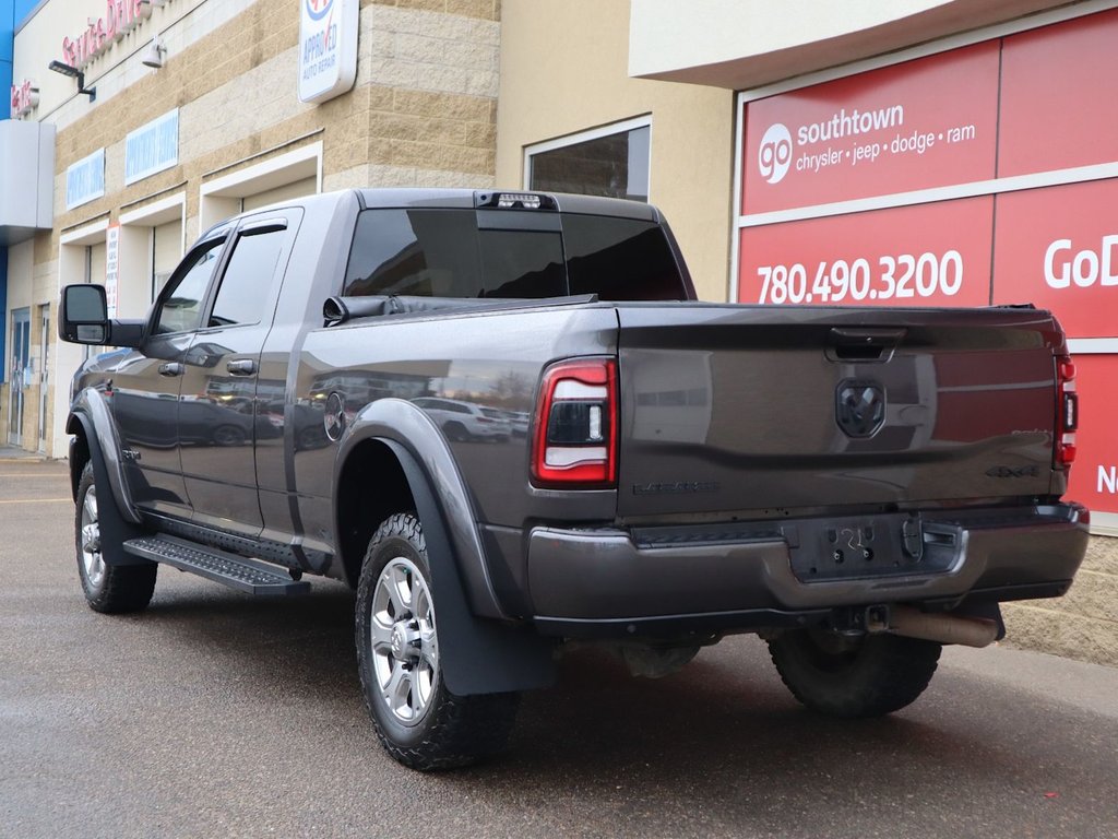 2023 Ram 2500 LARAMIE MEGA CAB NIGHT EDITION IN GRANITE CRYSTAL EQUIPPED WITH A 6.7L CUMMINS TURBO DIESEL I6 , 4X4 , 6SPD AUTO , SUNROOF , LAR-7