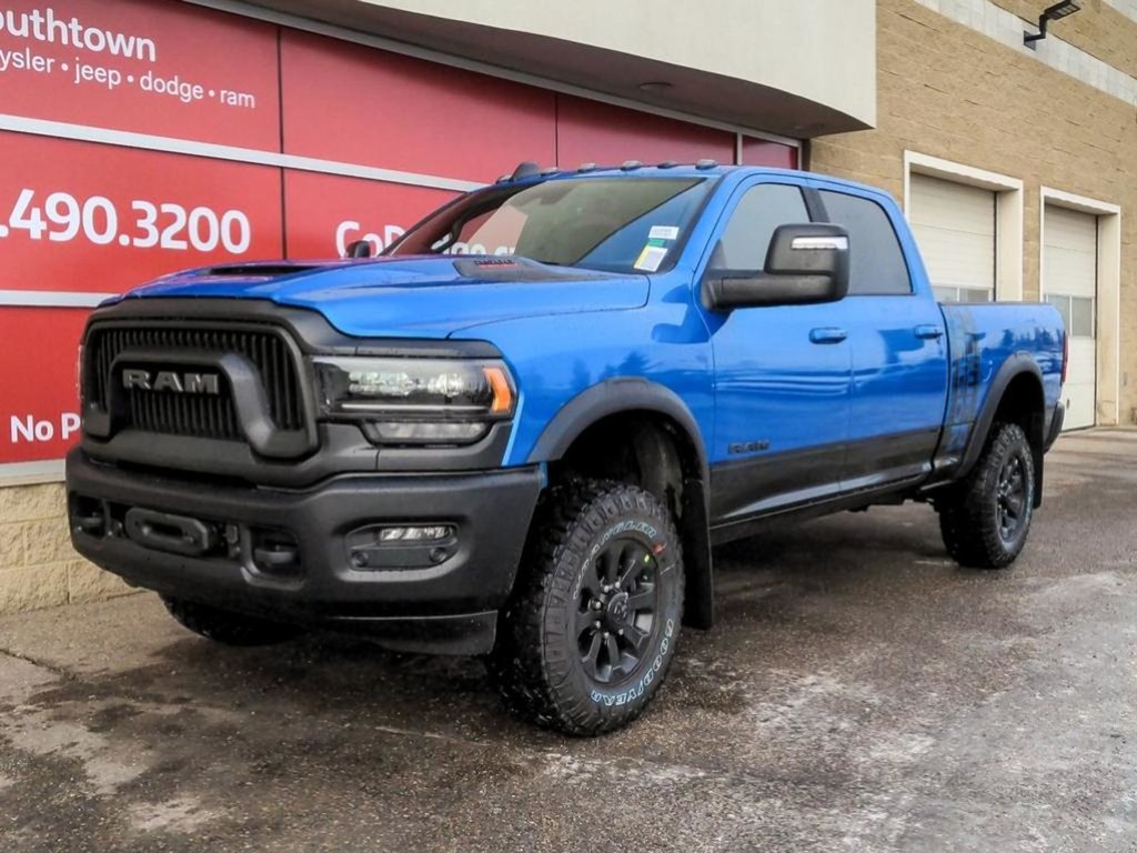 2024 Ram 2500 POWER WAGON, 6.4L HEMI V8, ADAPTIVE CRUISE&STEERING, SUNROOF, RAM ARTICULINK FRONT SUSPENSION, RAIN SENSING WIPER BLADES-0