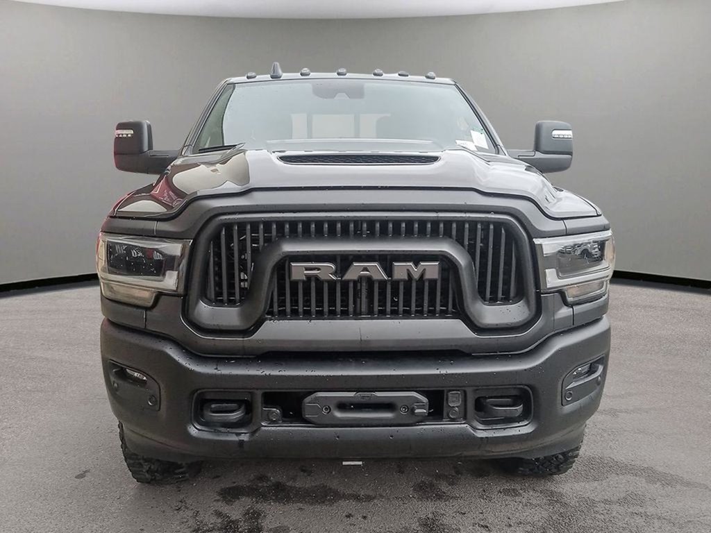 2024 Ram 2500 POWER WAGON IN GRANITE CRYSTAL METALLIC EQUIPPED WITH A 6.4L HEMI V8 , 4X4 , 8SPD AUTO , SUNROOF , 12INCH TOUCHSCREEN W/NAV , AL-1