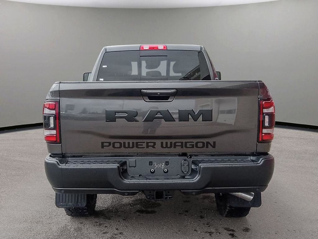 2024 Ram 2500 POWER WAGON IN GRANITE CRYSTAL METALLIC EQUIPPED WITH A 6.4L HEMI V8 , 4X4 , 8SPD AUTO , SUNROOF , 12INCH TOUCHSCREEN W/NAV , AL-4