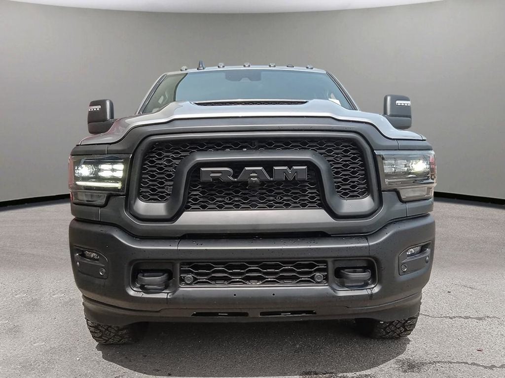 2024 Ram 2500 REBEL IN BILLET SILVER EQUIPPED WITH A 6.7L CUMMINS TURBO DIESEL , 4X4 , 6SPD AUTO , REAR AUTO LVL AIR SUSPENSION , POWER RUNNIN-1