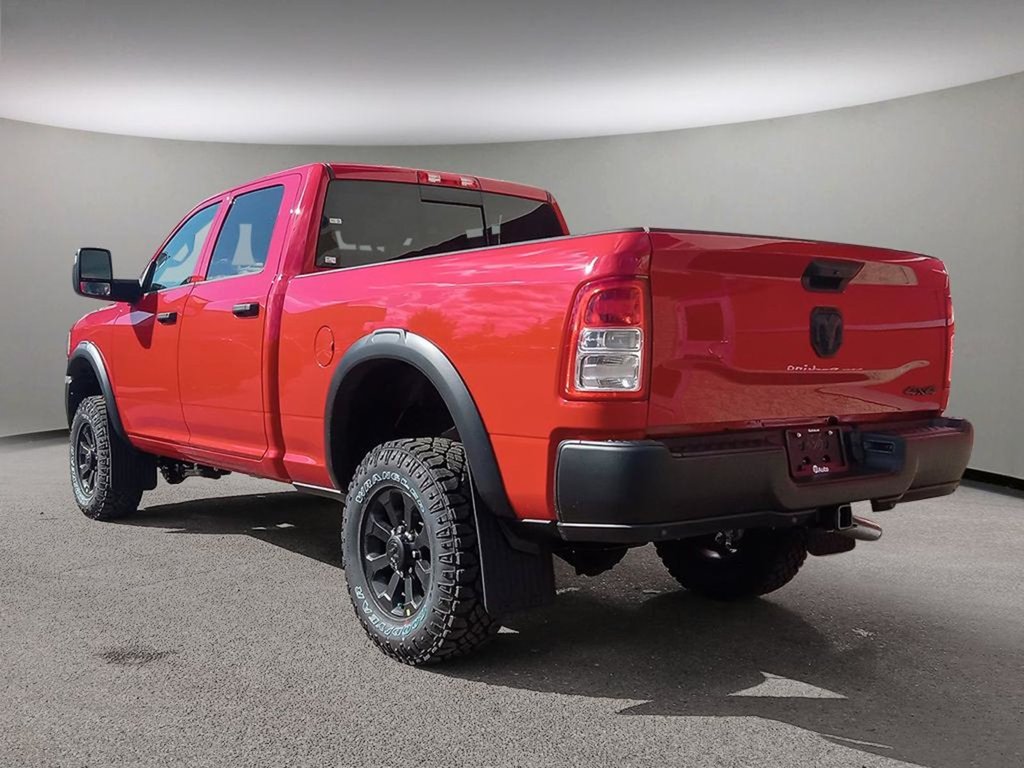 2024 Ram 2500 POWER WAGON IN FLAME RED EQUIPPED WITH A 6.4L HEMI V8 , 4X4 , 8SPD AUTO , 8.4INCH TOUCHSCREEN , TRADESMAN LVL 2 , PWR WAGON PCKG-3