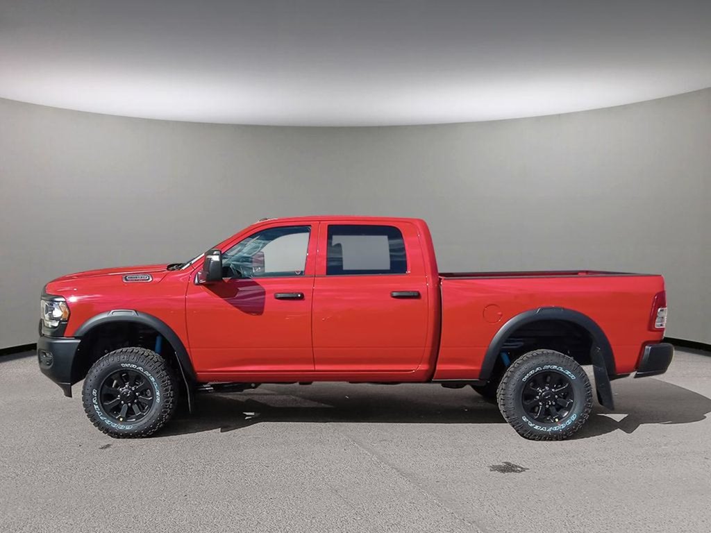 2024 Ram 2500 POWER WAGON IN FLAME RED EQUIPPED WITH A 6.4L HEMI V8 , 4X4 , 8SPD AUTO , 8.4INCH TOUCHSCREEN , TRADESMAN LVL 2 , PWR WAGON PCKG-2